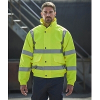 High visibility bomber jacket